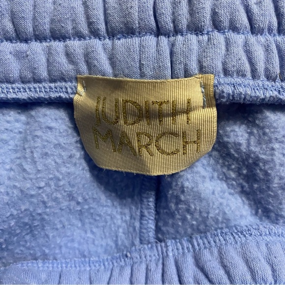 Judith March Periwinkle Blue Star Print Jogger Jogging Pants - Picture 4 of 6